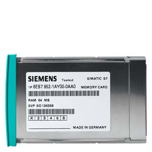 SIMATIC S7 256KB RAM MEMORY CARD 6ES79521AH000AA0