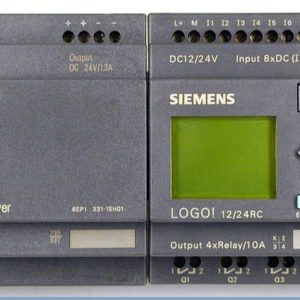 6ED10551NB100BA0 LOGO! DM16 24R expansion module, PS/I/O: 24 V DC/24 V DC/relay, 8 DI/8 DO, 4 MW 6ED1055-1NB10-0BA0