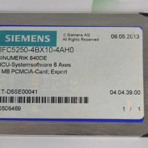 Siemens Sinumerik 840DE 6FC52504BX104AH0