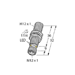 Turck Inductive Sensor BI3U-M12-AN6X