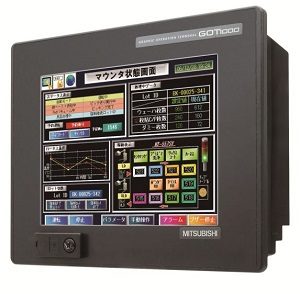Mitsubishi GT1555-QSBD HMI Display Touch Screen Monitor GT1555QSBD