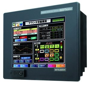 Mitsubishi GT1555-VTBD HMI Interface Touch Screen Panel GT1555VTBD