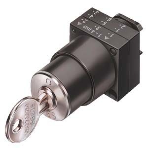 Siemens 3-Position Key-Operated Switch 3SB3000-4LD05