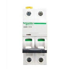 Schneider Circuit Breaker IC65N 2P D1A