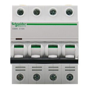 Schneider Circuit Breaker IC65N 4P D63A