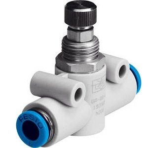 Festo Flow Control Valve GR-QS-8