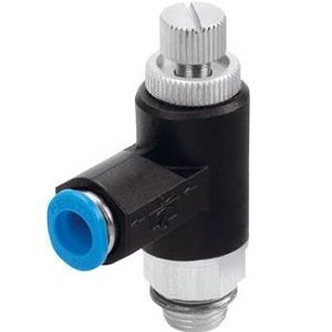 Festo Flow Control Valve GRLA-1/4-QS-6-RS-B
