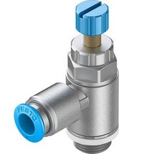 Festo Flow Control Valve GRLA-1/4-QS-6-RS-D