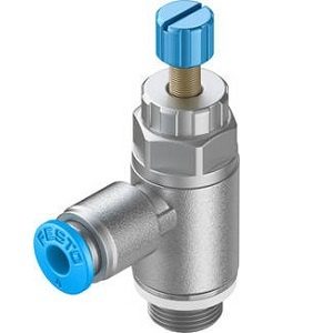 Festo Flow Control Valve GRLA-1/8-QS-4-RS-D