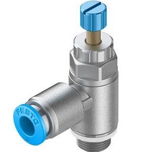 Festo Flow Control Valve GRLA-1/8-QS-6-RS-D