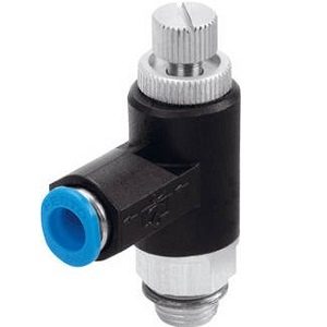 Festo Flow Control Valve GRLA-1/8-QS-8-RS-B