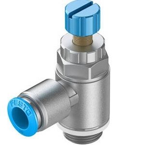 Festo Flow Control Valve GRLA-3/8-QS-10-RS-D