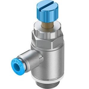 Festo Flow Control Valve GRLA-3/8-QS-6-RS-D