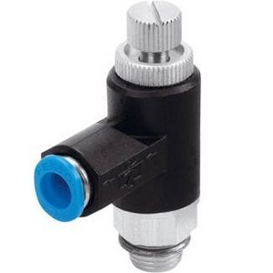 Festo Flow Control Valve GRLA-3/8-QS-8-RS-B