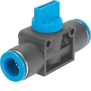 Festo Flow Control Valve HE-3-QS-12