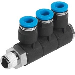 Festo Multiple distributor QSLV3-1/4-10