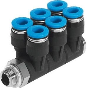 Festo Multiple Distributor QSLV6-G3/8-8