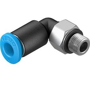 Festo Push-in/threaded L-fitting QSML-M5-4