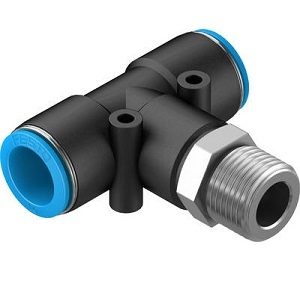 Festo Push-in T-fitting QST-1/2-16