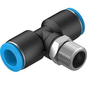 Festo Push-in T-fitting QST-3/8-12