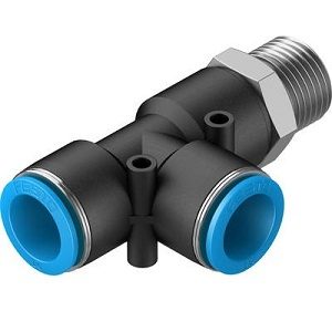 Festo Push-in T-fitting QSTL-1/2-16