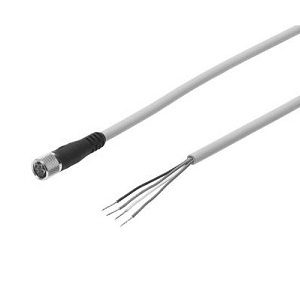 Festo Socket Connector Cable SIM-M8-4GD-2,5-PU