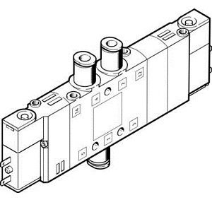 Festo Solenoid Valve CPE14-M1BH-5/3G-QS-6