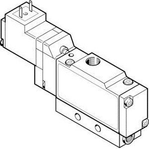 Festo Solenoid Valve MEH-3/2-1/8-B