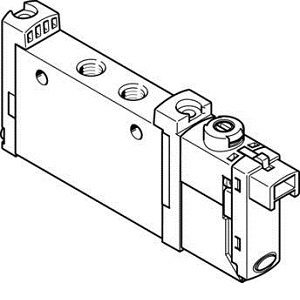 Festo Solenoid Valve VUVG-L10-M52-MT-M5-1H2L-W1