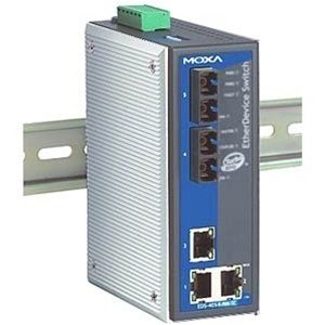 MOXA Entry-level managed Ethernet Switch EDS-405A-SS-SC