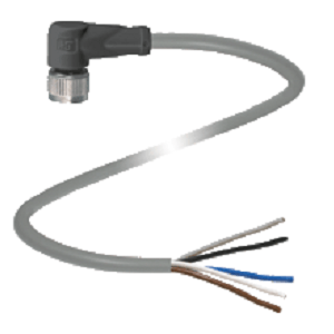 P+F Female Connector V15-W-2M-PVC