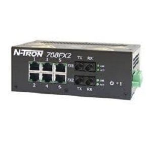 Redlion Managed Industrial Ethernet Switch 708FX2-ST