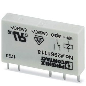 Phoenix Pluggable Miniature Relays REL-MR-60DC/21