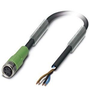 Phoenix Sensor/Actuator Cable SAC-4P-3,0-PUR/M 8FS