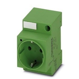Phoenix Rail-Mountable Socket SD-D/SC