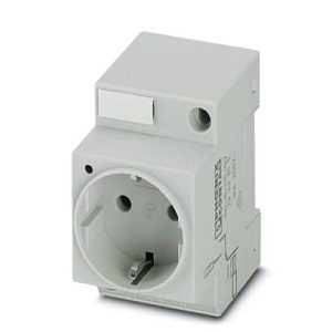 Phoenix Rail-Mountable Socket SD-D/SC/GY