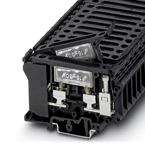 Phoenix Fuse Terminal Block For Cartridge Fuse Insert UK 6,3-HESILED 24