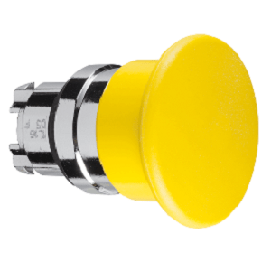 Schneider Yellow Push Button Head And Spring Return ZB4BC5