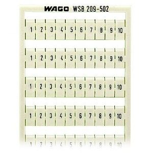 Wago Colored Marker Card 209-502