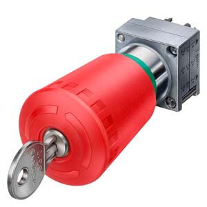 Siemens 22MM Metal Round Actuator 3SB3500-1LA20