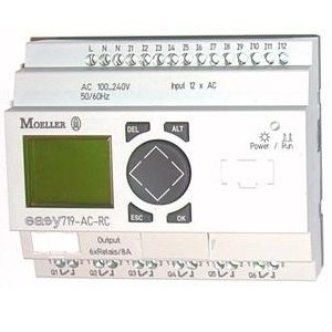 Moeller PLC Program Control Relay EASY719-AC-RC