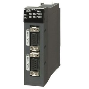 Mitsubishi RJ71C24-R2-C CC-Link System Backplane Module RJ71C24R2C